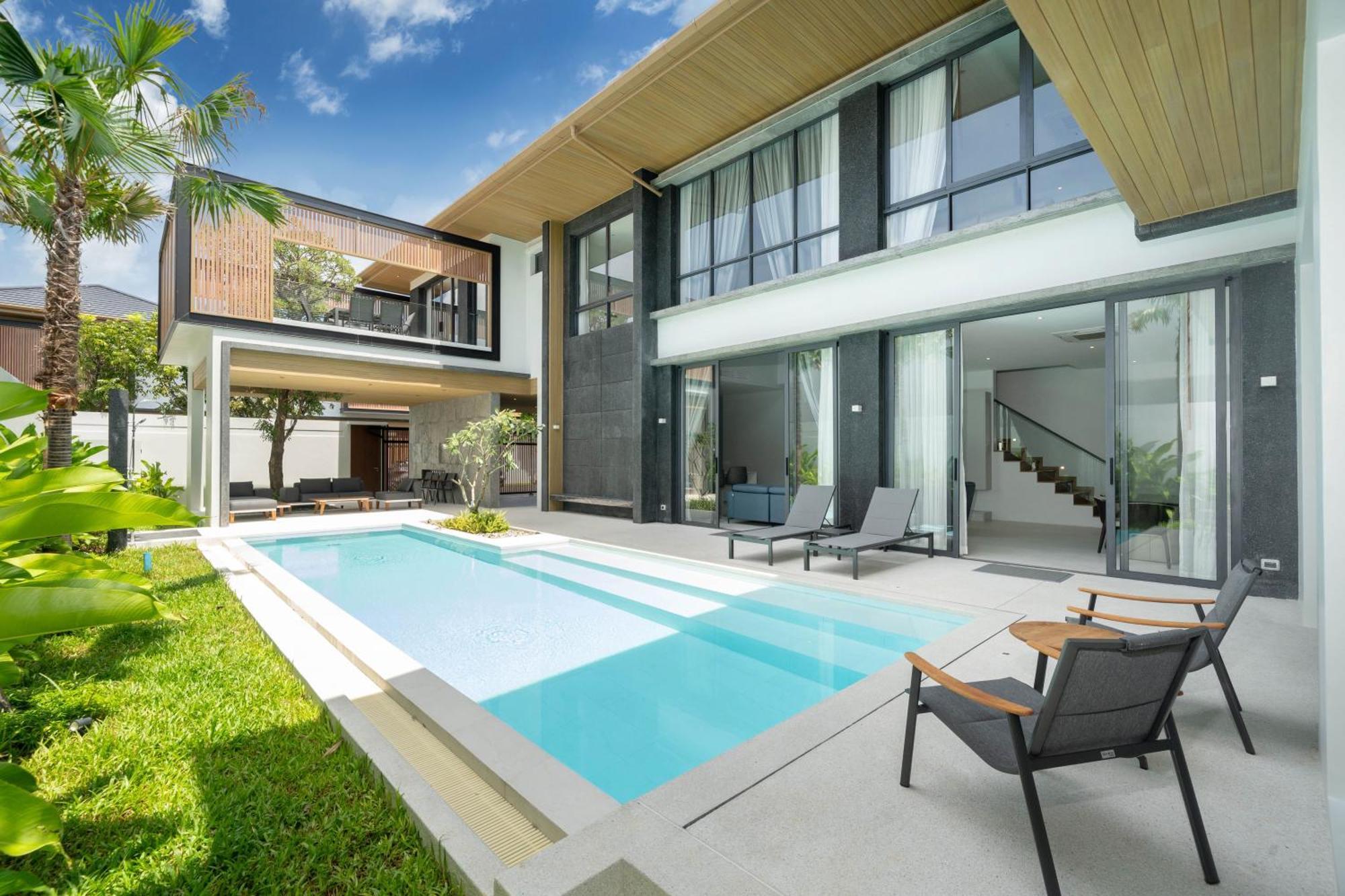 Exclusive & Luxurious 5Br Tropical Pool Villa Mouana Grande 96-3 Ban Bang Khu  Exterior foto